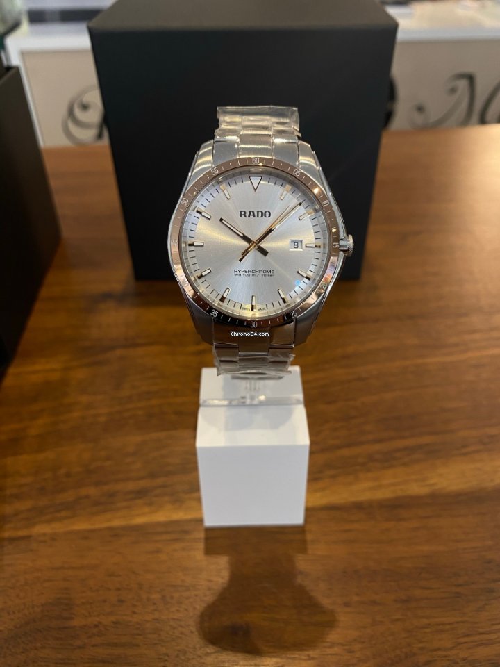 IMG_9081 Rado HyperChrome Mens watch Unisex Quartz Steel R32502103 Replica 4