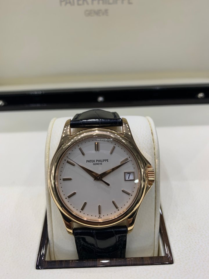 IMG_9081 Patek Philippe Calatrava Mens watch Unisex Automatic Rose gold 5127R-001 Replica 4
