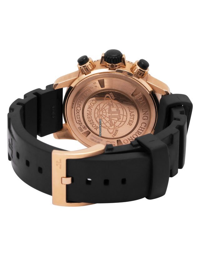 IMG_9081 Jaeger-LeCoultre Master Compressor Diving Chronograph Mens watch Unisex Automatic Rose gold Q1862640 160.2.25 Replica 4