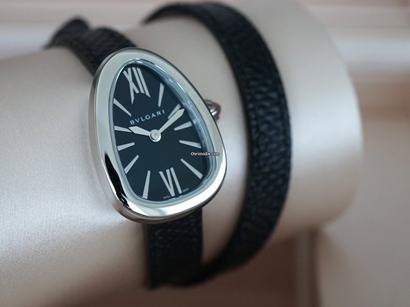 IMG_9081 Bulgari Serpenti Womens watch Quartz Steel 102782 Replica 4
