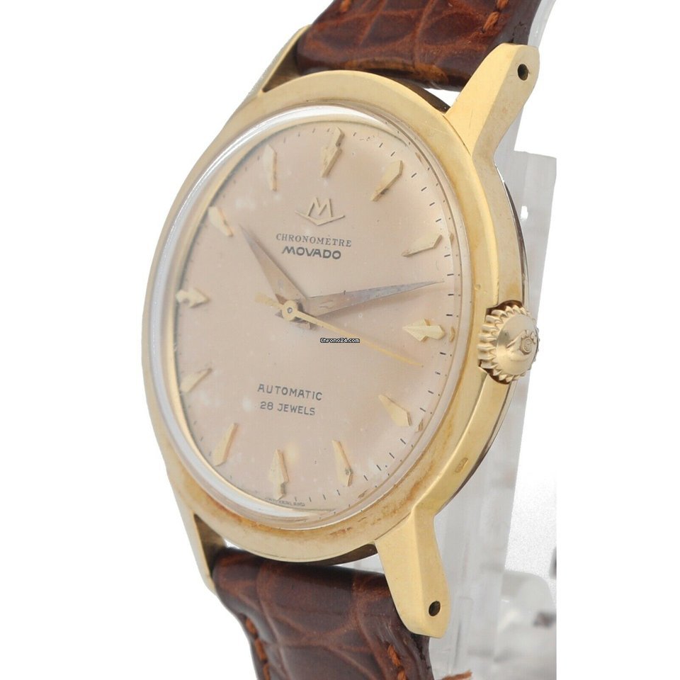 Movado Automatic Yellow gold 1231 Replica 4