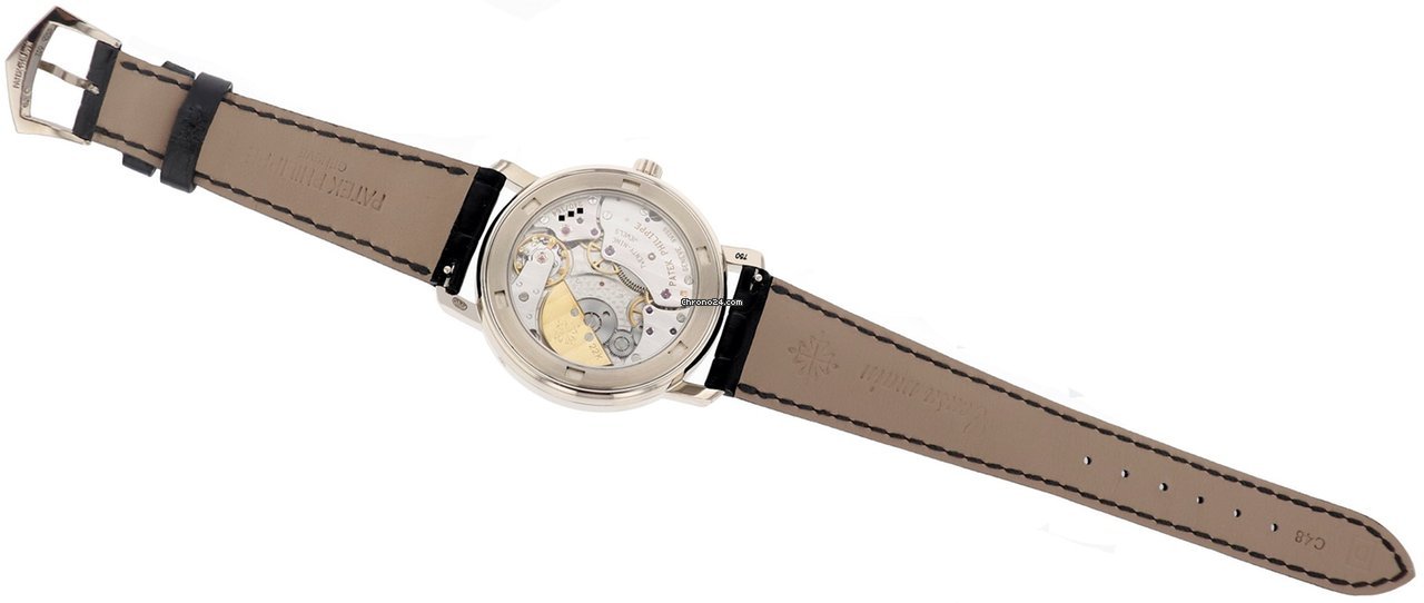 IMG_9081 Patek Philippe Complications Automatic White gold 5055G-001 Replica 4