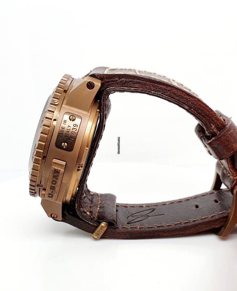 IMG_9081 U-Boat Classico Mens watch Unisex Automatic Bronze U-9008 Replica 4