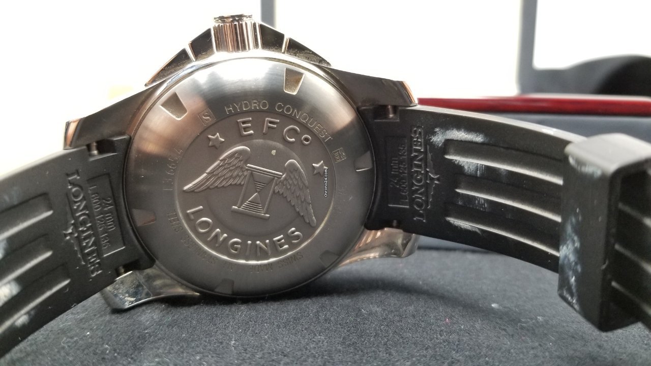 IMG_9081 Longines HydroConquest Mens watch Unisex Automatic Steel L3.665.4.76.2 Replica 4