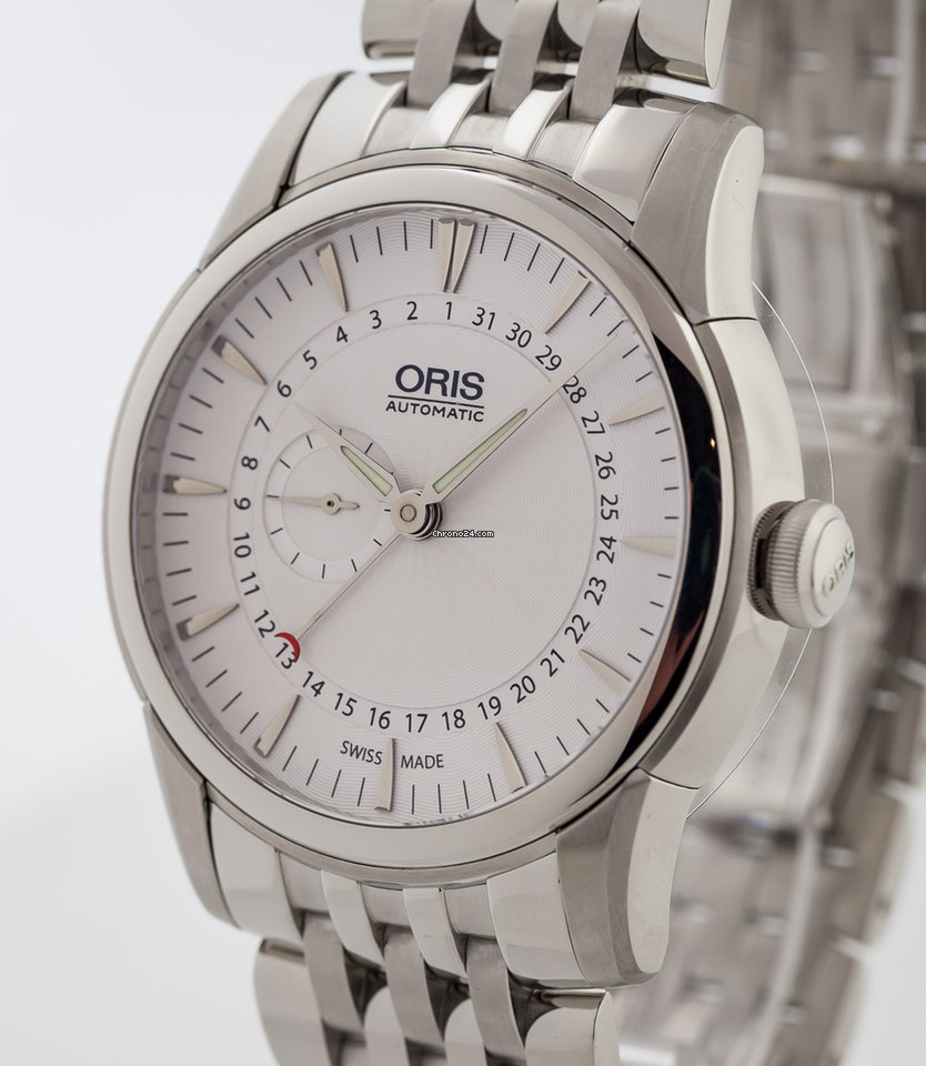 IMG_9081 Oris Artelier Small Second Mens watch Unisex Automatic Steel 01 744 7665 4051-07 8 22 77 Replica 4