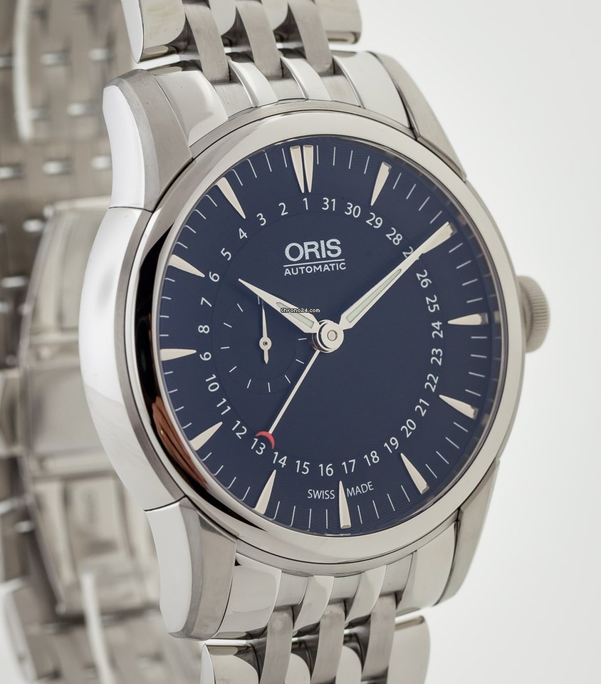 IMG_9081 Oris Artelier Small Second Mens watch Unisex Automatic Steel 01 744 7665 4054-07 8 22 77 Replica 4