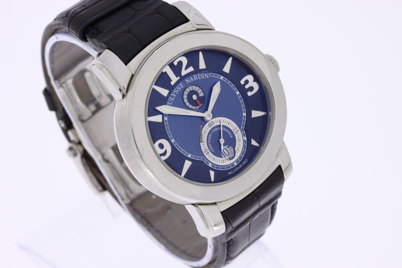 Ulysse Nardin Macho Palladium 950 Mens watch Unisex Automatic 278-70 Replica 4