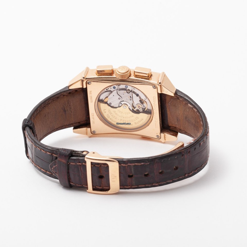 IMG_9081 Girard Perregaux Vintage 1945 Mens watch Unisex Automatic Rose gold 25975 Replica 4