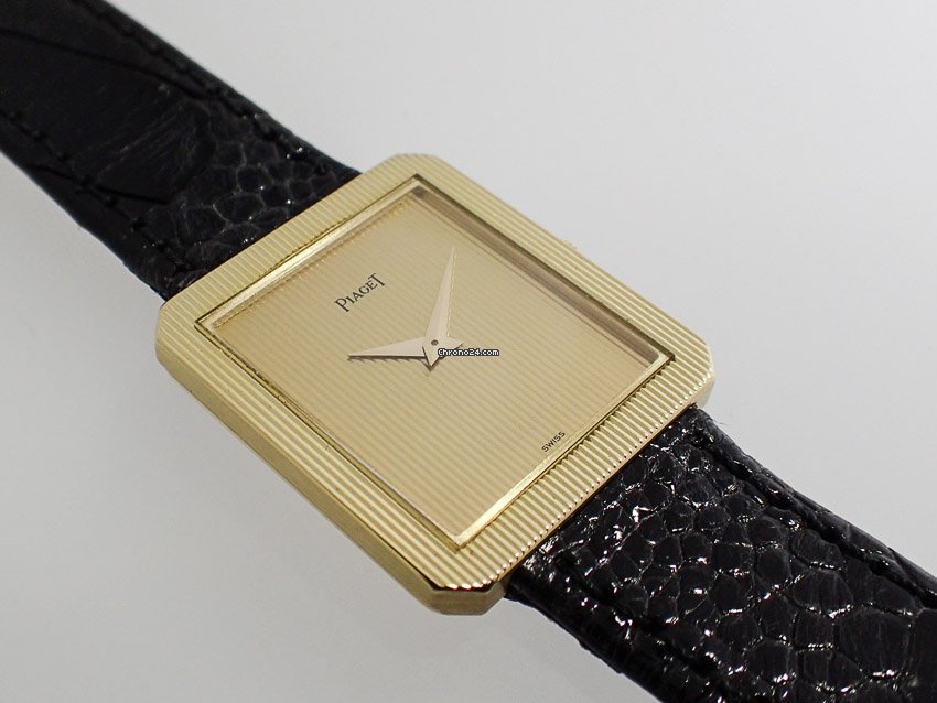 IMG_9081 Piaget Protocole Womens watch Quartz Yellow gold 8154 Replica 4