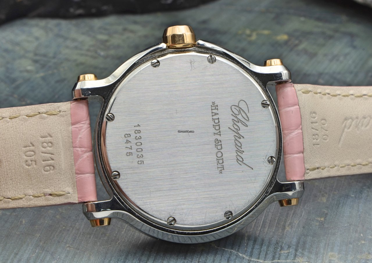 IMG_9081 Chopard Happy Sport Womens watch Quartz Steel 278475-3016 Replica 4