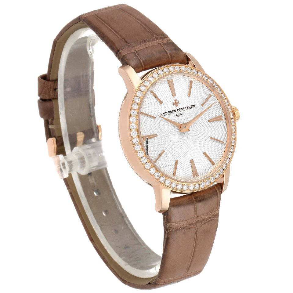 Vacheron Constantin Patrimony Womens watch Manual winding Rose gold 81590 000R-9847 Replica 4