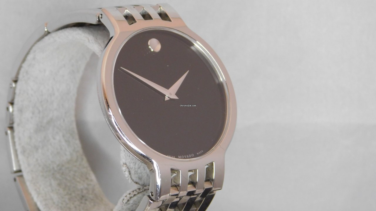 Movado Esperanza Mens watch Unisex Quartz Steel 0607057 Replica 4