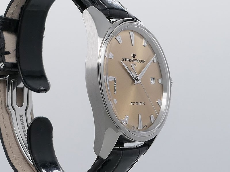 IMG_9081 Girard Perregaux Mens watch Unisex Automatic Steel 41957-11-131-BB6A Replica 4