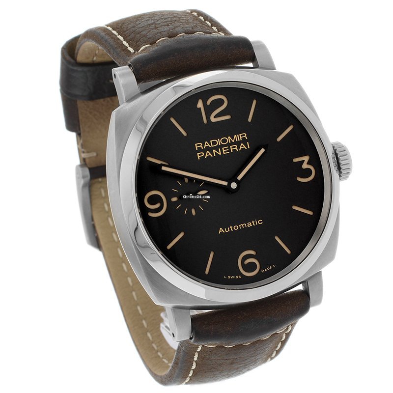 IMG_9081 Panerai Radiomir 1940 3 Days Automatic Mens watch Unisex Titanium PAM00619 Replica 4