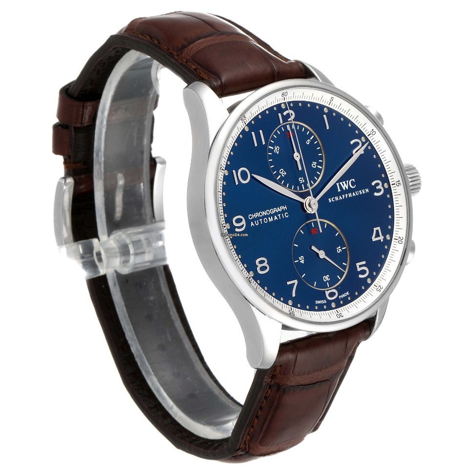 IMG_9081 IWC Portuguese Chronograph Mens watch Unisex Automatic Steel IW371432 Replica 4