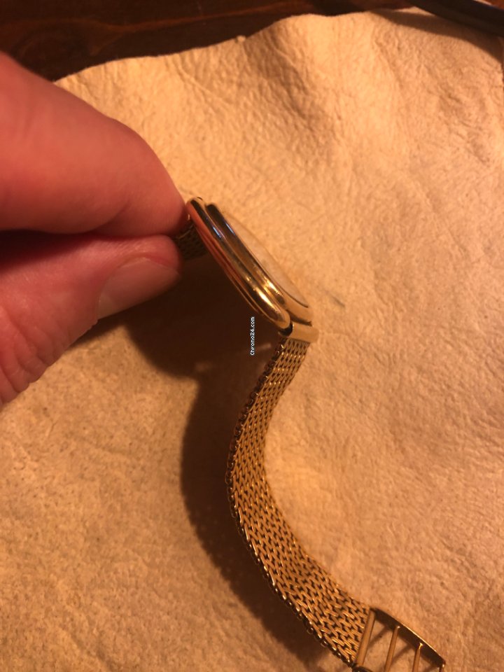 IMG_9081 Baume & Mercier Womens watch Manual winding Yellow gold BM775 Replica 4