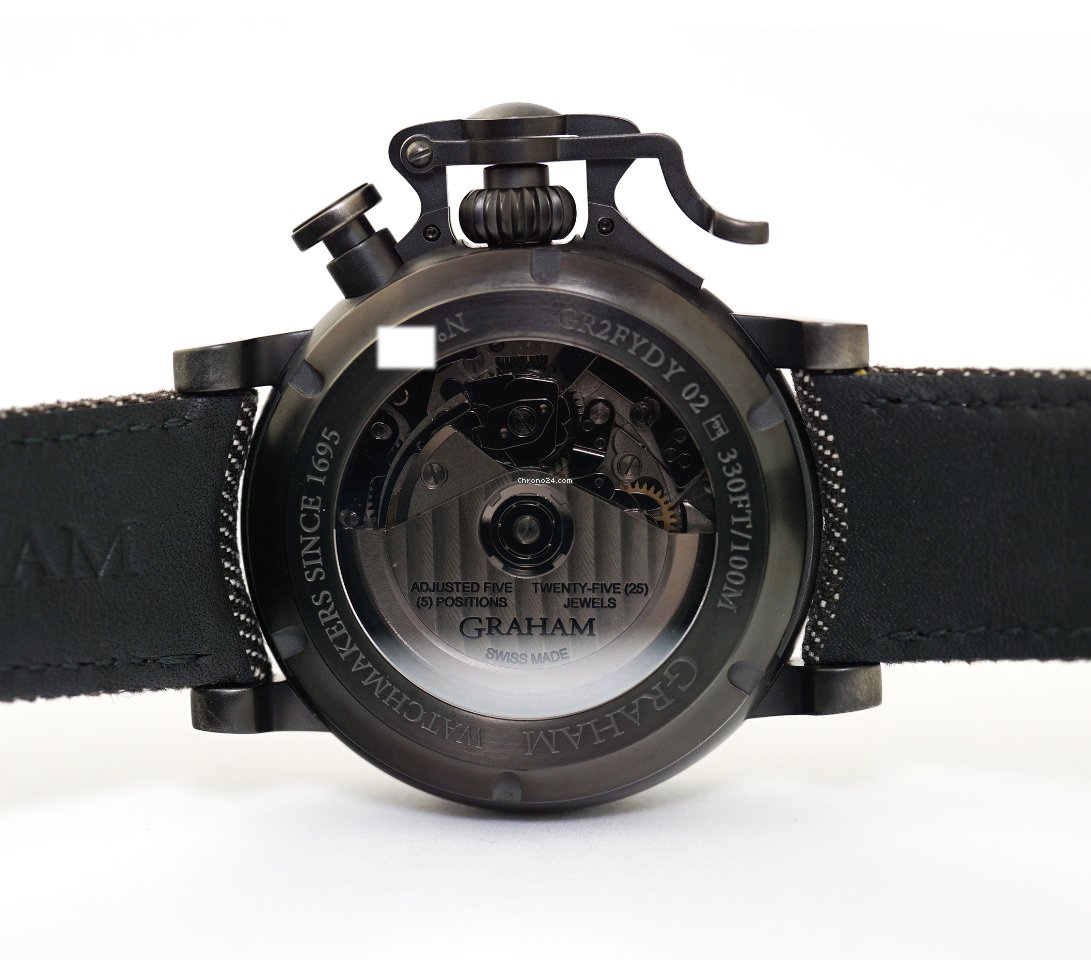 Graham Chronofighter Mens watch Unisex Automatic Steel 2CVAV.B19A Replica 4
