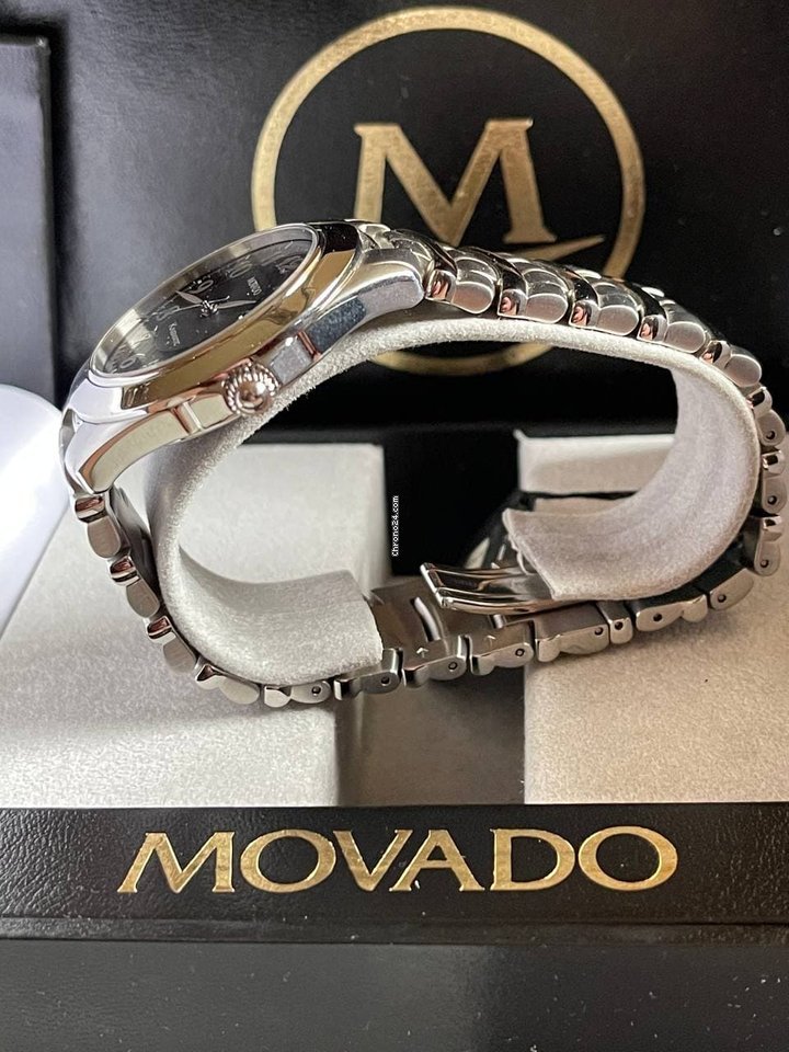 IMG_9081 Movado Kingmatic Mens watch Unisex Automatic Steel Ref. 84-D7-875 Ser. 3716550 Replica 4