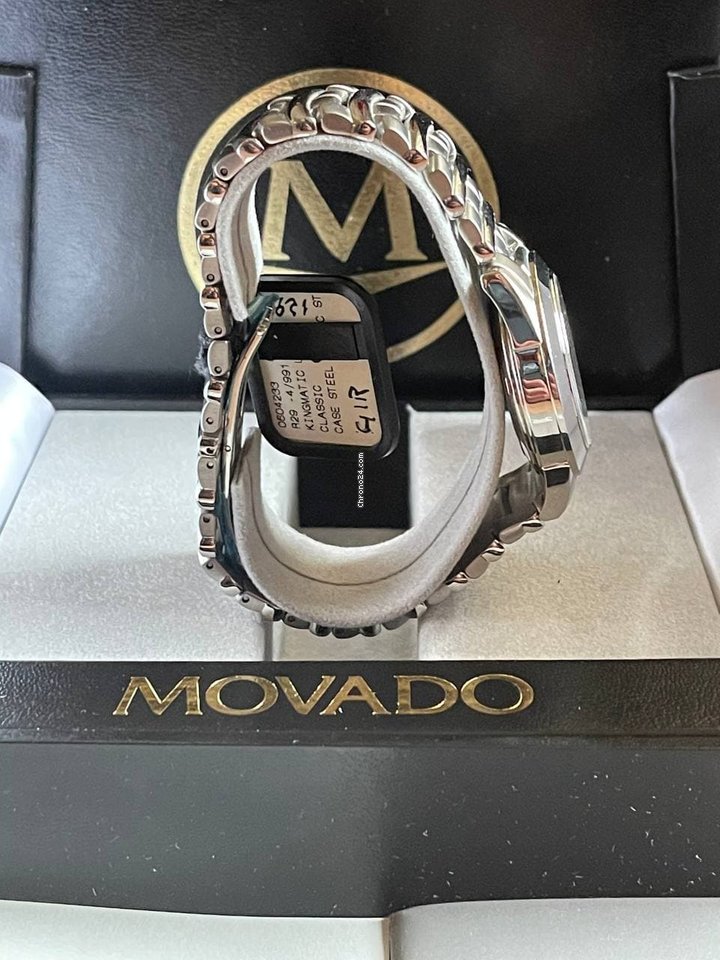 Movado Kingmatic Mens watch Unisex Automatic Steel Ref. 84-D7-865  Ser. 3718373 Replica 4
