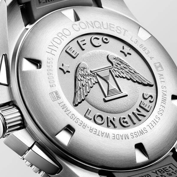 IMG_9081 Longines HydroConquest Mens watch Unisex Automatic Steel L3.883.4.76.9 Replica 4