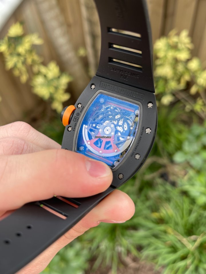 Richard Mille RM 030 Mens watch Unisex Automatic Carbon RM030 AM TI Replica 4