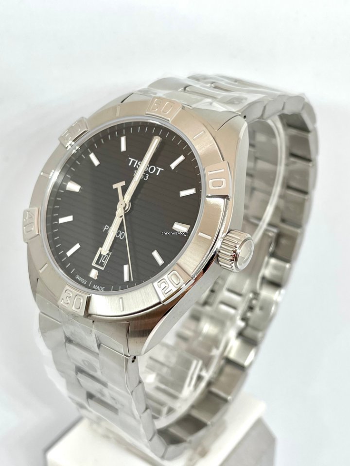 IMG_9081 Tissot PR 100 Mens watch Unisex Quartz Steel T101.610.11.051.00 Replica 4