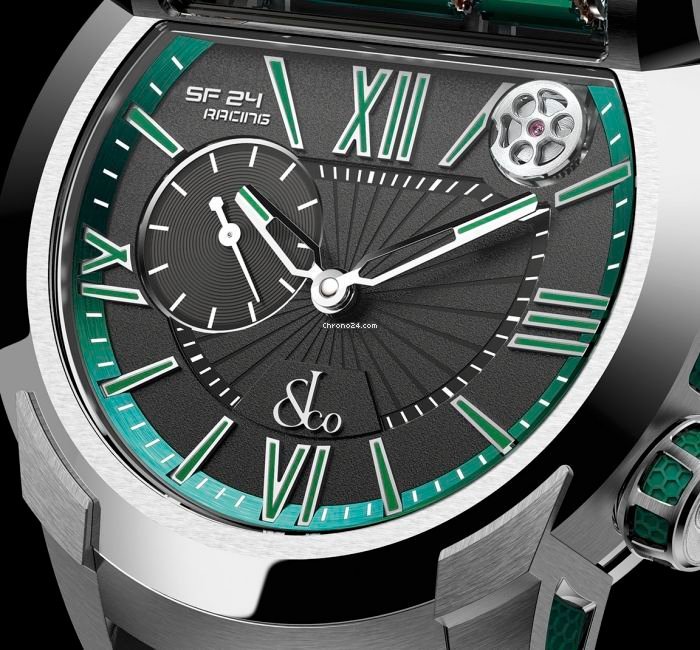 IMG_9081 Jacob & Co. Mens watch Unisex Automatic Titanium ES101.20.NS.YG.A Replica 4