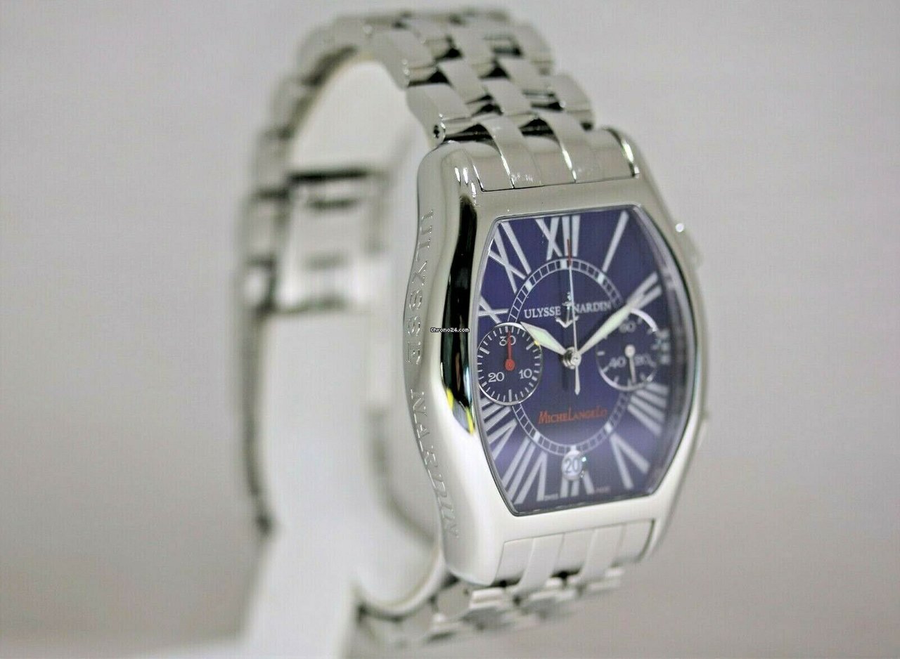 Ulysse Nardin Michelangelo Mens watch Unisex Automatic Steel 563-62 Replica 4