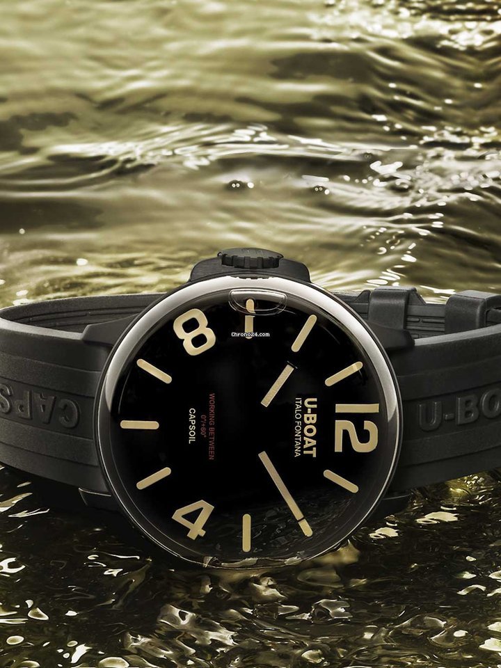 IMG_9081 U-Boat Mens watch Unisex Quartz Steel 8108A Replica 4
