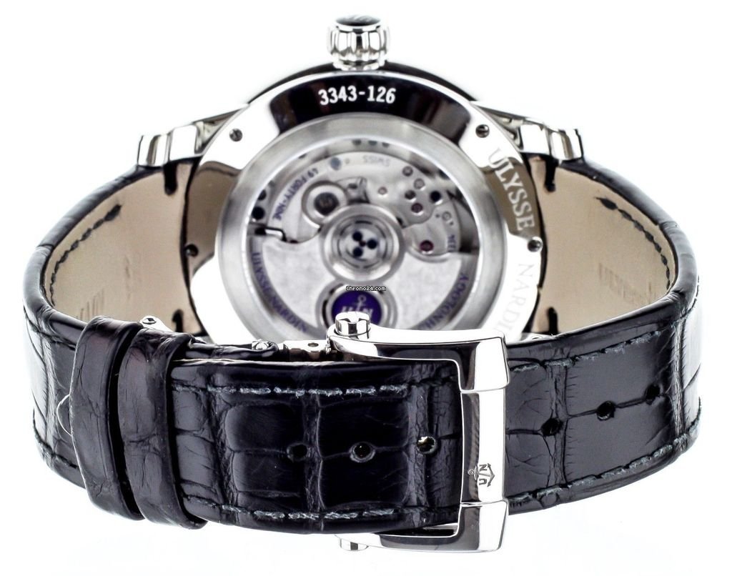IMG_9081 Ulysse Nardin Dual Time Mens watch Unisex Automatic Steel 3343-126 92 Replica 4
