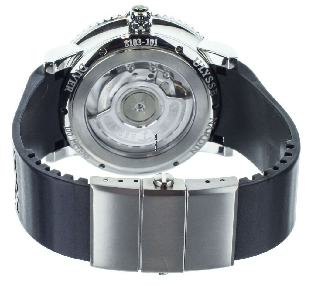 IMG_9081 Ulysse Nardin Lady Diver Starry Night Womens watch Automatic Steel 8103 Replica 4