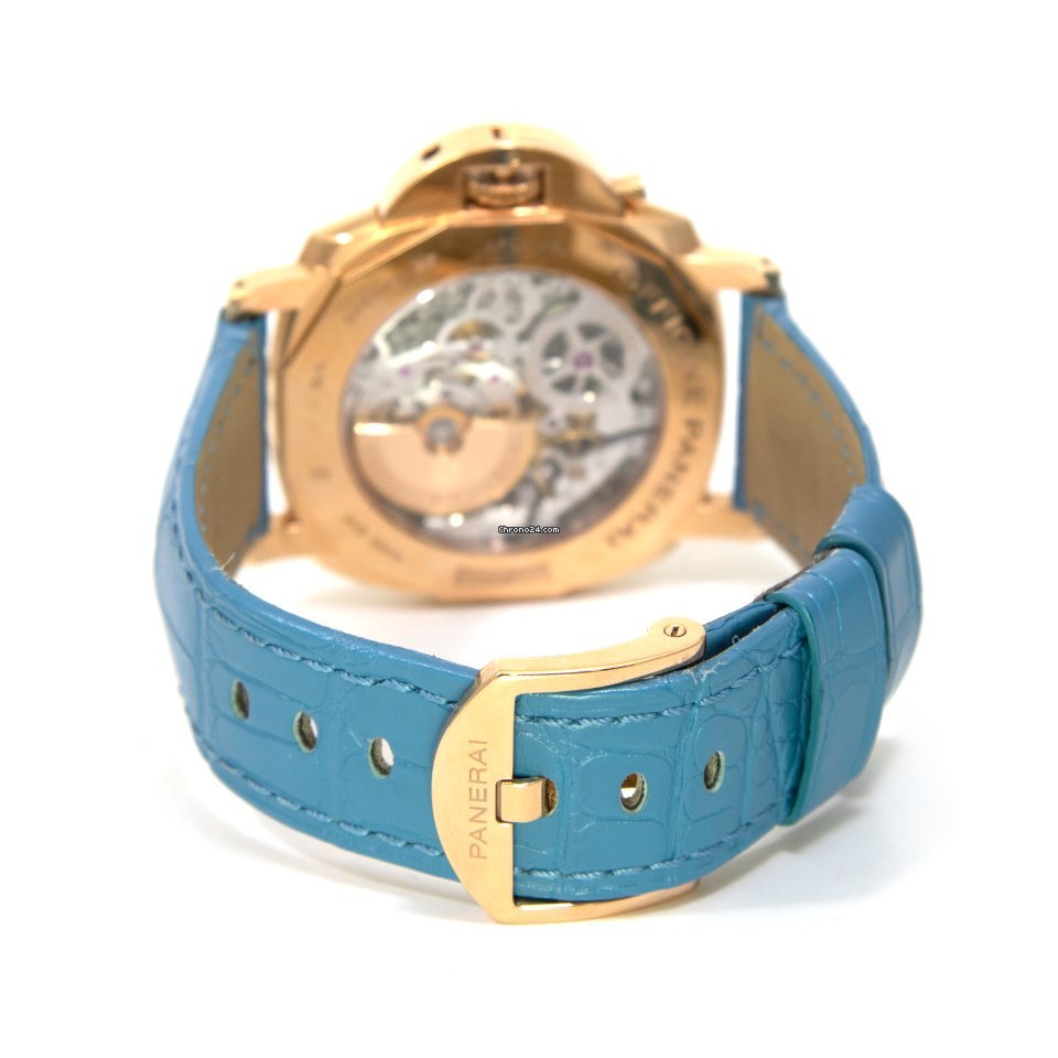 IMG_9081 Panerai Luminor Due Mens watch Unisex Automatic Red gold PAM 00675 Replica 4