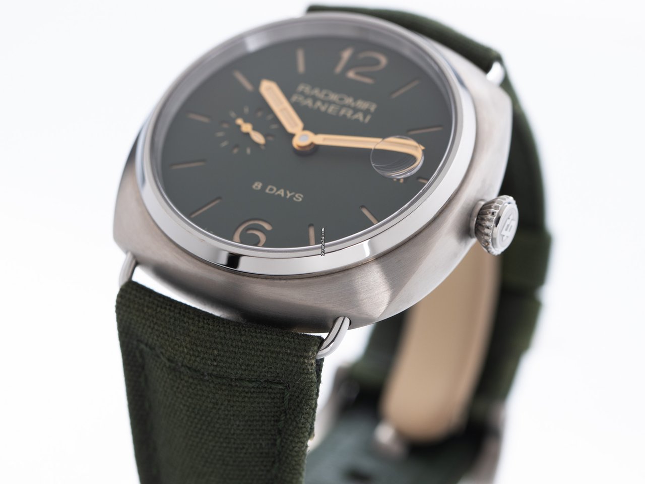 IMG_9081 Panerai Radiomir 8 Days Mens watch Unisex Manual winding Titanium PAM00735 Replica 4