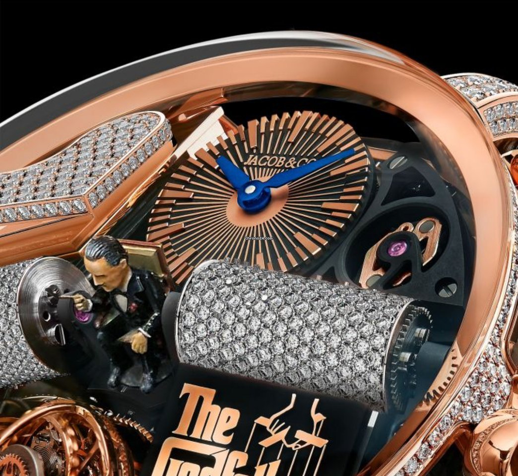Jacob & Co. Mens watch Unisex Manual winding Rose gold OP810.40.RD.UA.ABALA Replica 4