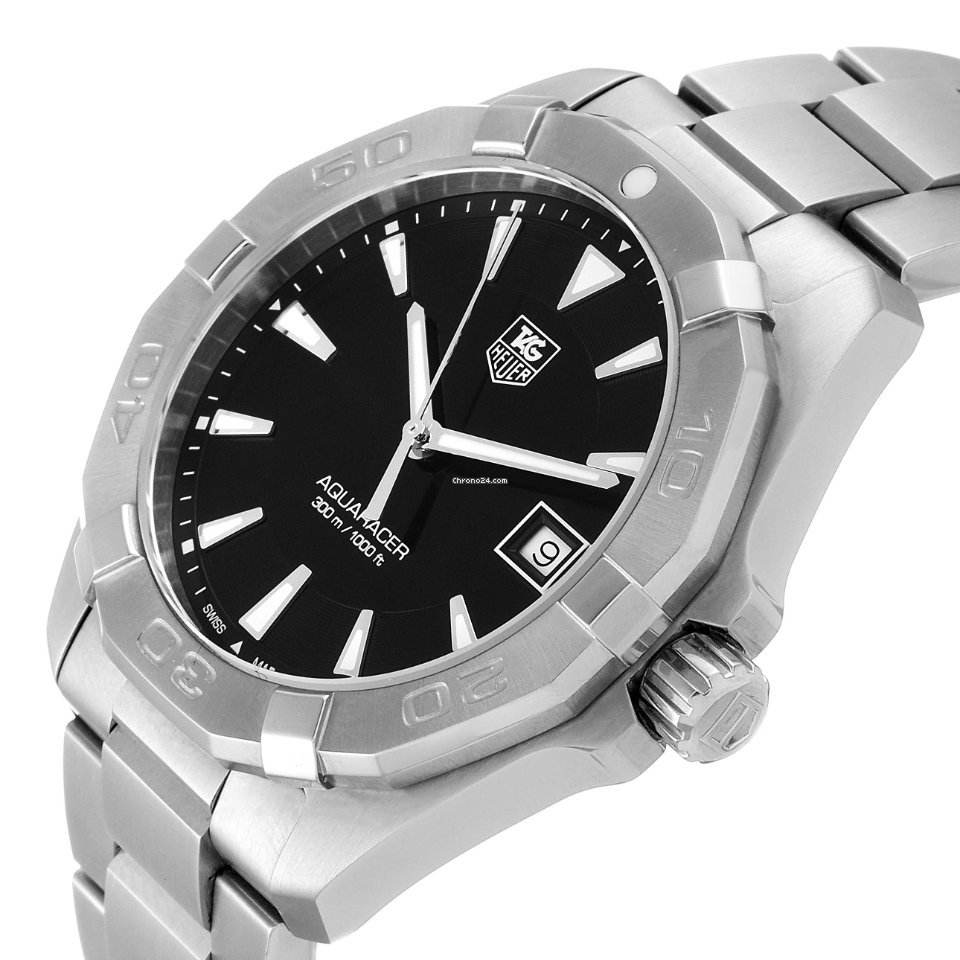 IMG_9081 TAG Heuer Aquaracer 300M Mens watch Unisex Quartz Steel WAY1110.BA0928 Replica 4