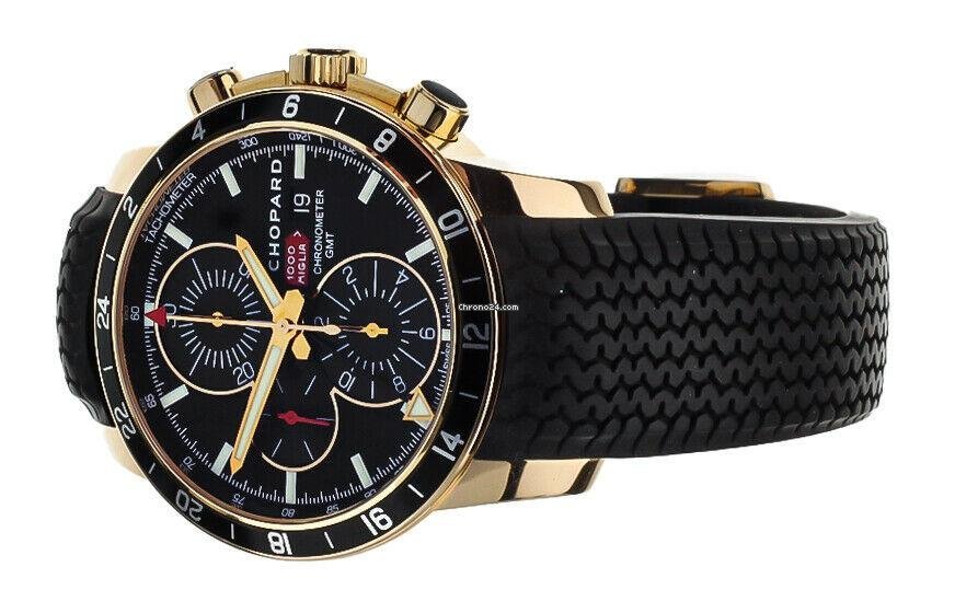 IMG_9081 Chopard Mille Miglia Mens watch Unisex Automatic Rose gold 1288 Replica 4