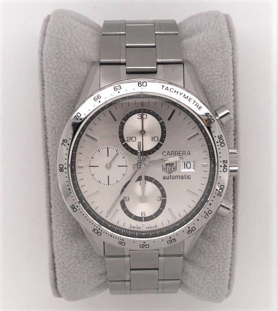 IMG_9081 TAG Heuer Carrera Calibre 16 Mens watch Unisex Automatic Steel CV2017-2 Replica 4