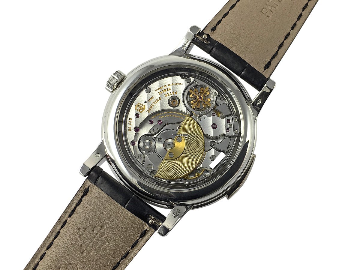IMG_9081 Patek Philippe Minute Repeater Mens watch Unisex Automatic Platinum 5078P-001 Replica 4