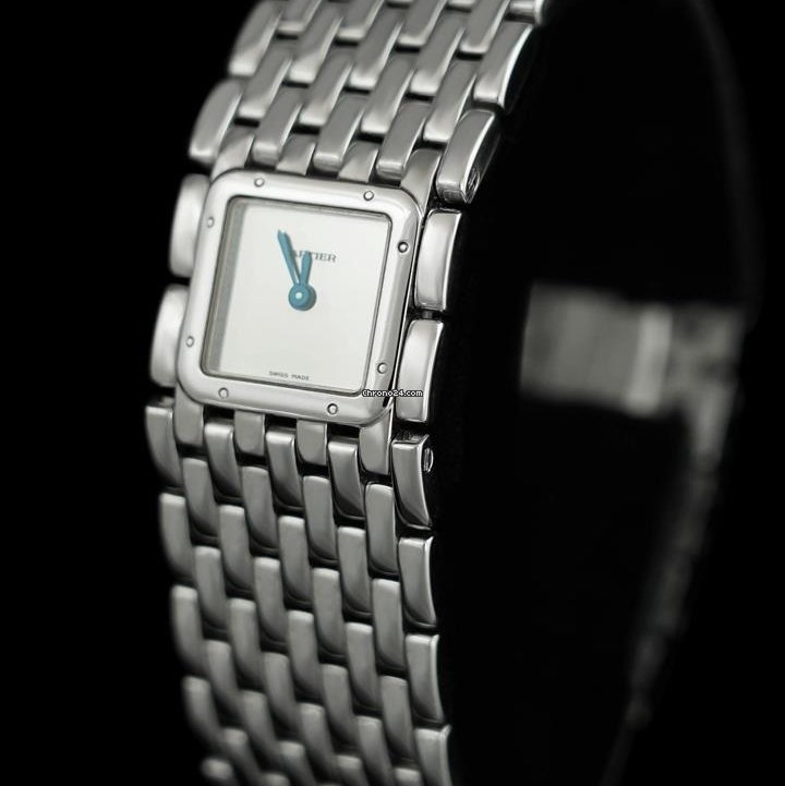 Cartier Womens watch Quartz Steel 7817SH Replica 4