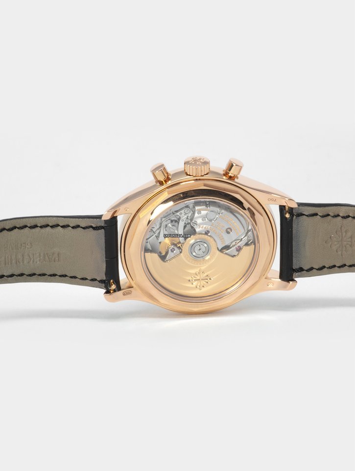 IMG_9081 Patek Philippe Annual Calendar Chronograph Mens watch Unisex Automatic Rose gold 5960R Replica 4