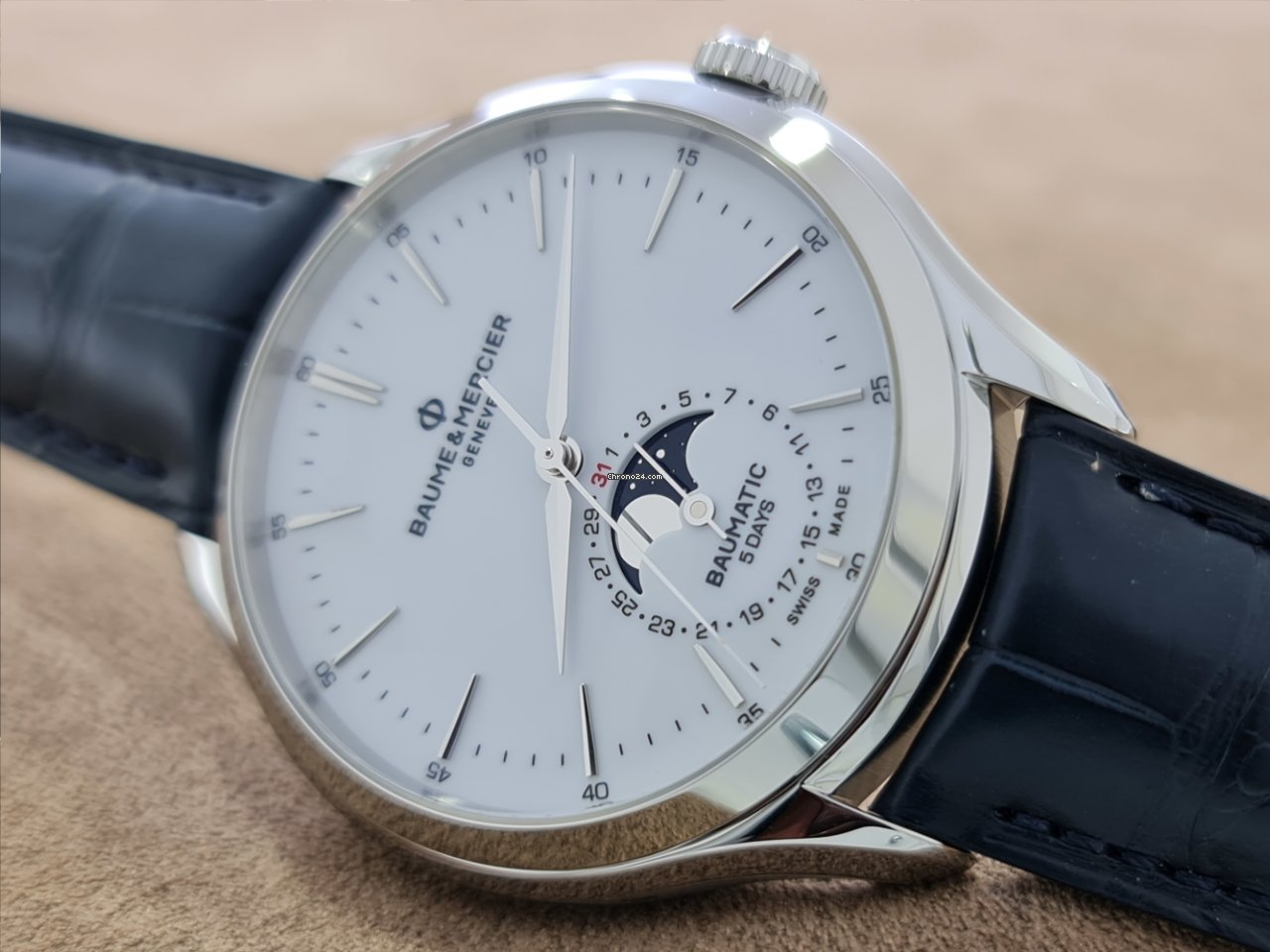 IMG_9081 Baume & Mercier Mens watch Unisex Automatic Steel M0A10549 Replica 4