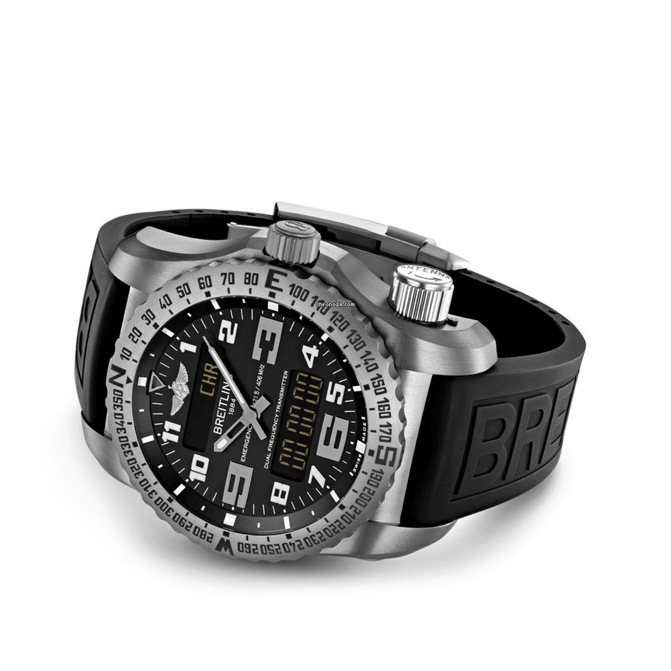 IMG_9081 Breitling Emergency Mens watch Unisex Quartz Titanium E7632522 BC02 156S E20DSA.4 Replica 4