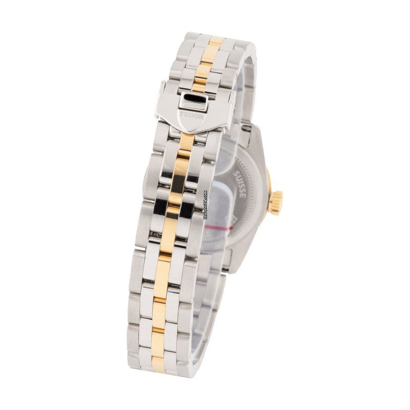IMG_9081 Tudor Glamour Date Womens watch Automatic Gold Steel M51003-004 Replica 4