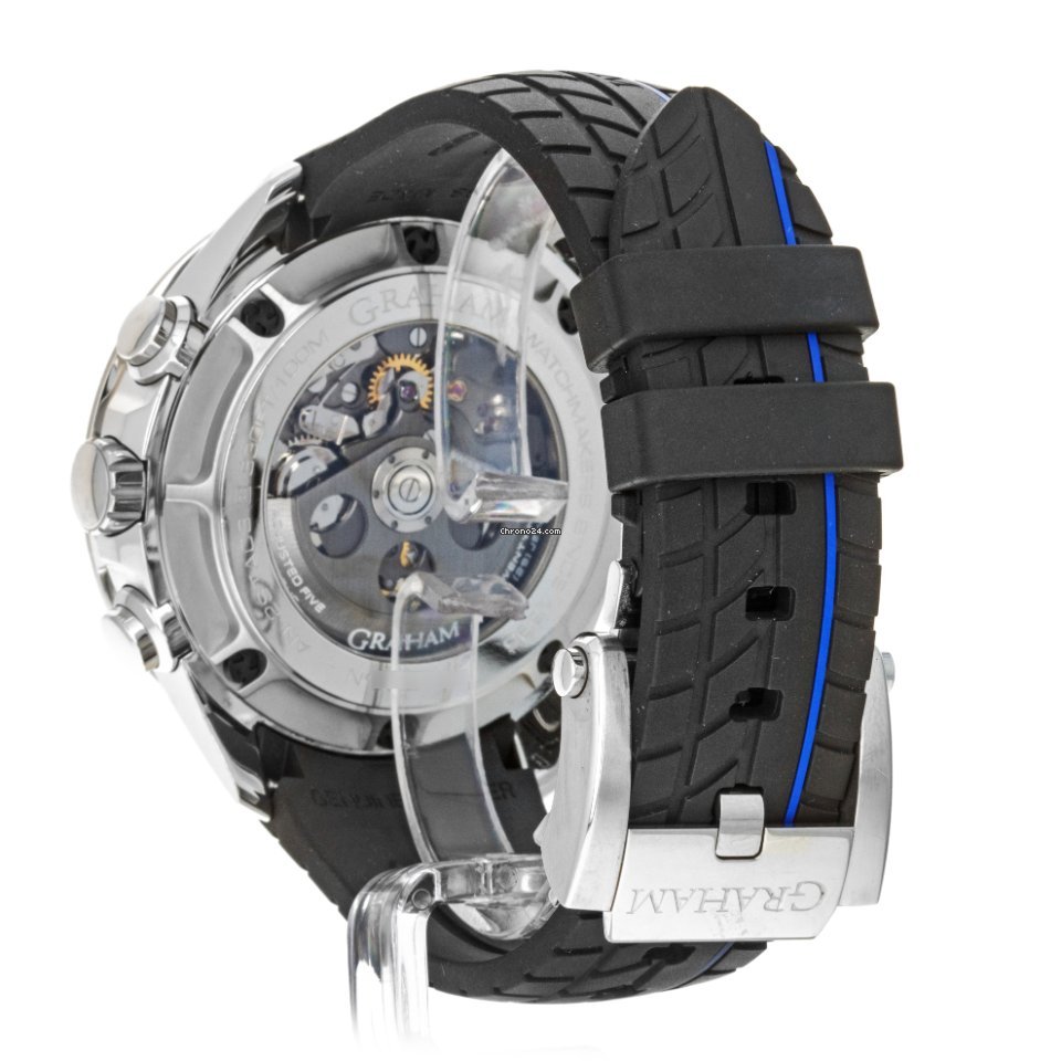 Graham Silverstone RS Mens watch Unisex Automatic Steel 2STAC3.B01A Replica 4