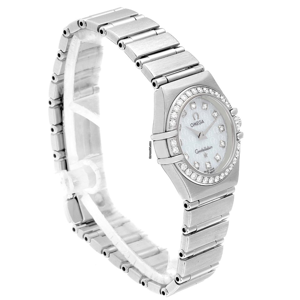 Omega Constellation Ladies Womens watch Quartz Steel 1460.75.00 Replica 4