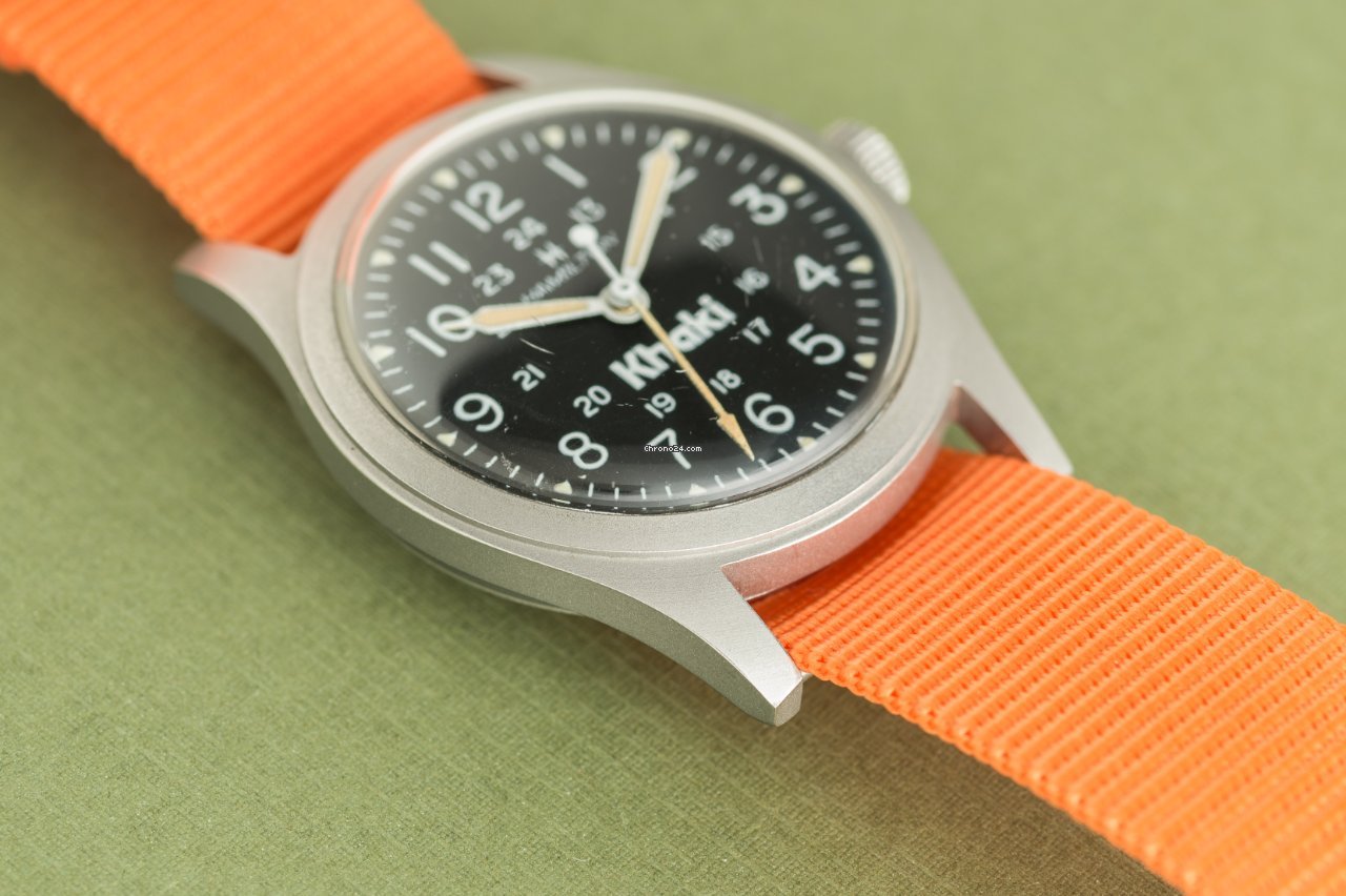 IMG_9081 Hamilton Khaki Field Mens watch Unisex Manual winding Steel 921980 Replica 4