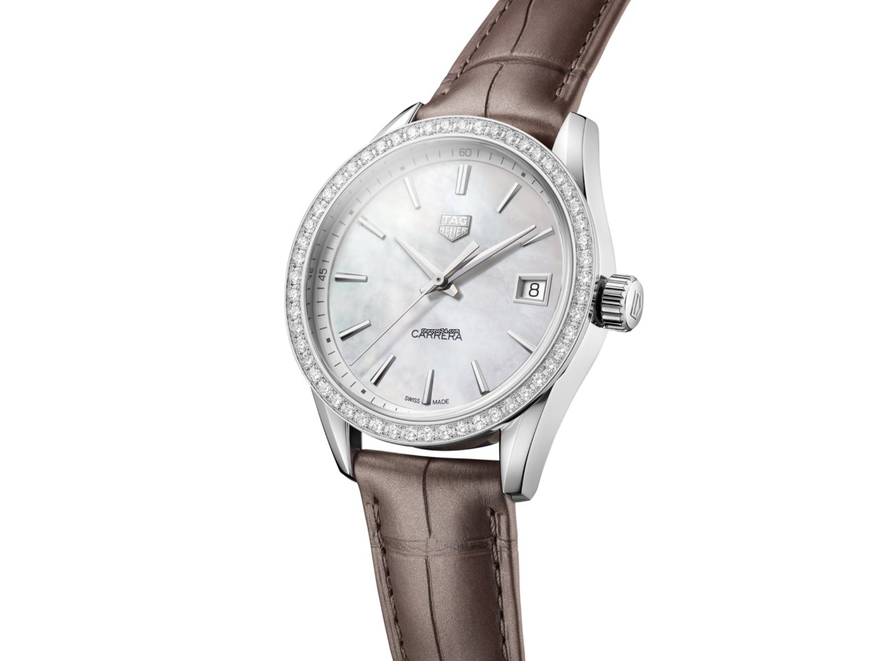 IMG_9081 TAG Heuer Carrera Lady Womens watch Quartz Steel WBK1316.FC8258 Replica 4