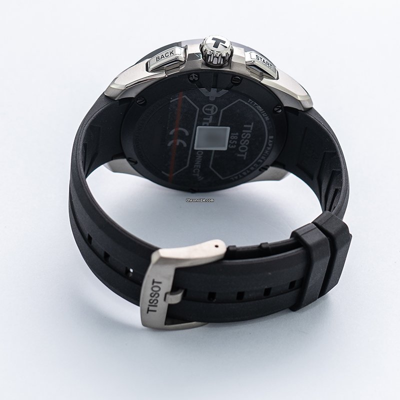 Tissot Touch Mens watch Unisex Quartz Titanium T121.420.47.051.00 Replica 4