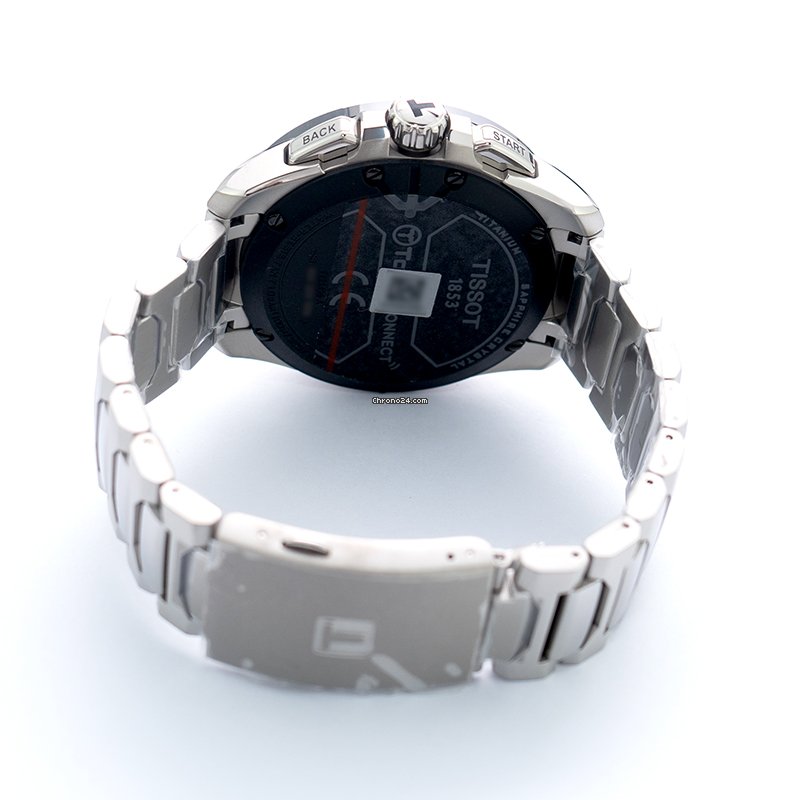 Tissot Touch Mens watch Unisex Quartz Titanium T121.420.44.051.00 Replica 4