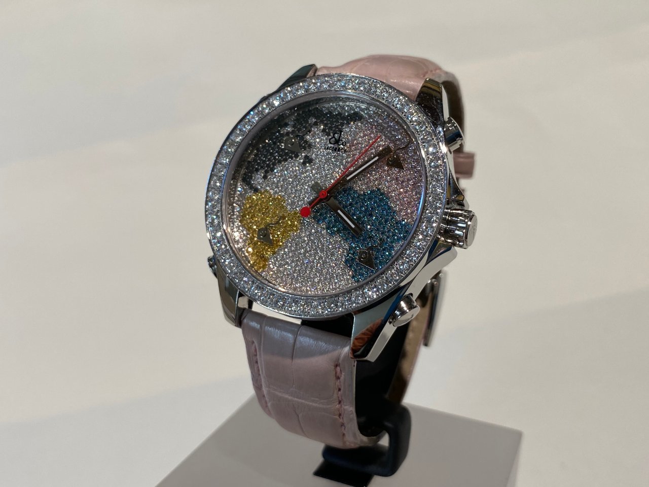 Jacob & Co. Five Time Zone Womens watch Quartz Steel jacob Replica 4